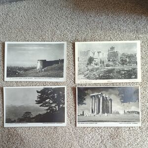 Collection Of Vintage Greek Postcards